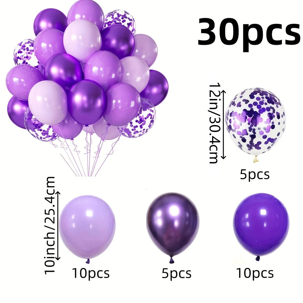 Olika set med ballonger 30st