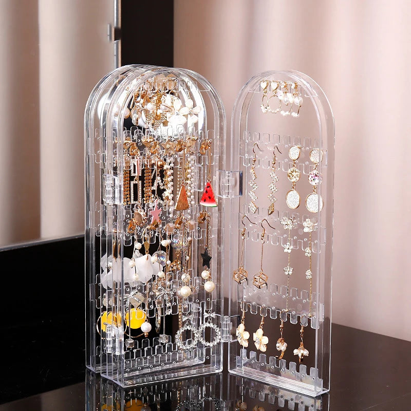 Foldable jewelry stand