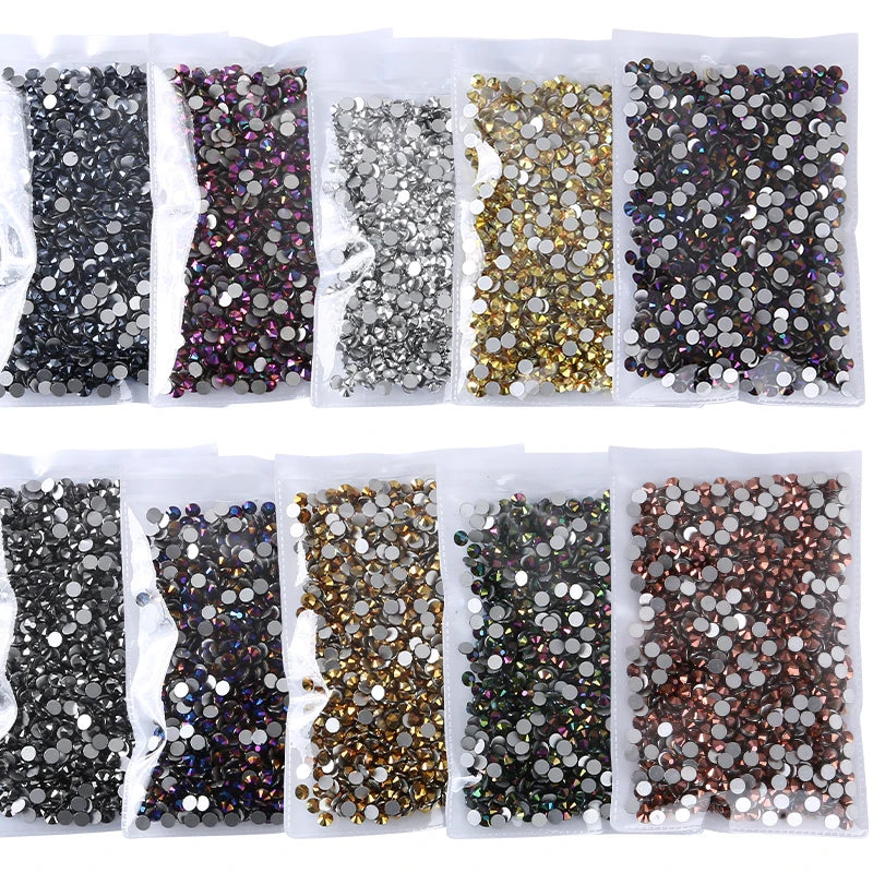 Strass stenar metallic färger