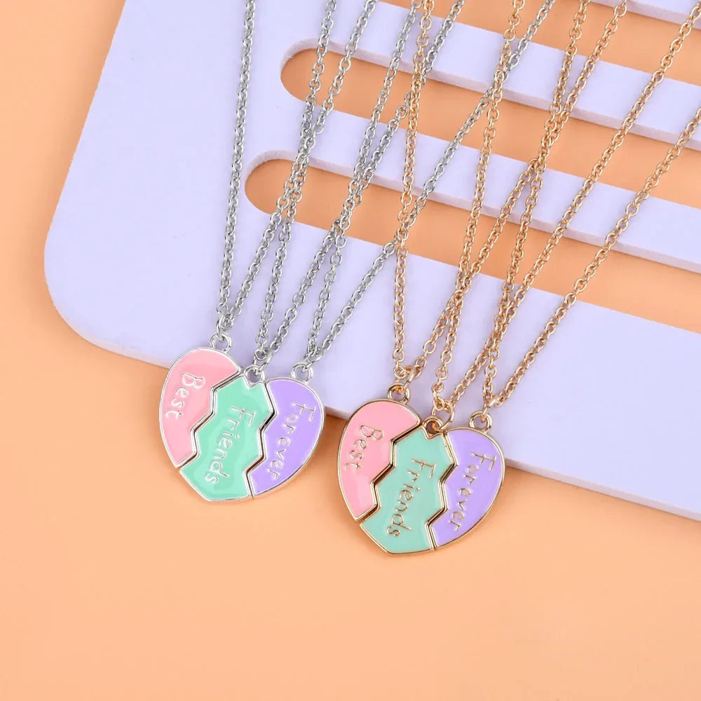 3-set med best friend halsband