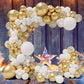 Ballong paket vit/Guld