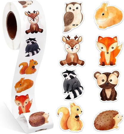 Stickers with different animals