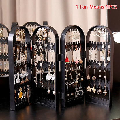 Foldable jewelry stand
