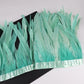 10 meters rooster feathers on ribbon