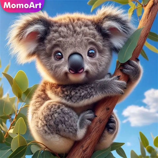 Diamant målning med koala björn