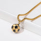 Halsband med fotboll berlock