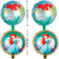 5st Ballong set Lilla sjöjungfru