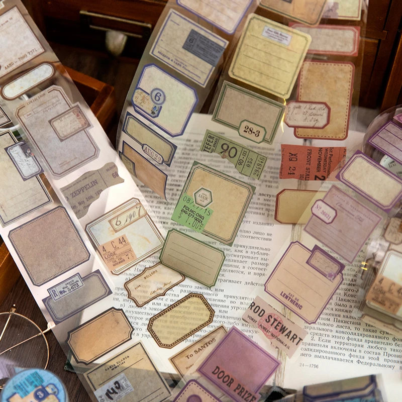 Vintage stickers
