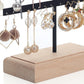 Jewelry stand in metal with 3 tiers earrings