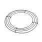 Metal rings for making wreaths
