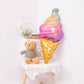 7-pack ballonger med godis& glass