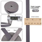 Leather strap Grey
