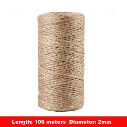 Jute snöre 50-100M