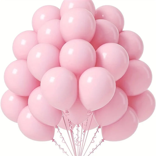 Förpackning 52st enfärgade ballonger