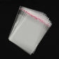 100-pack of cellophane bags in various sizes