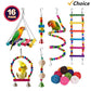 16-pack of bird decor/toys