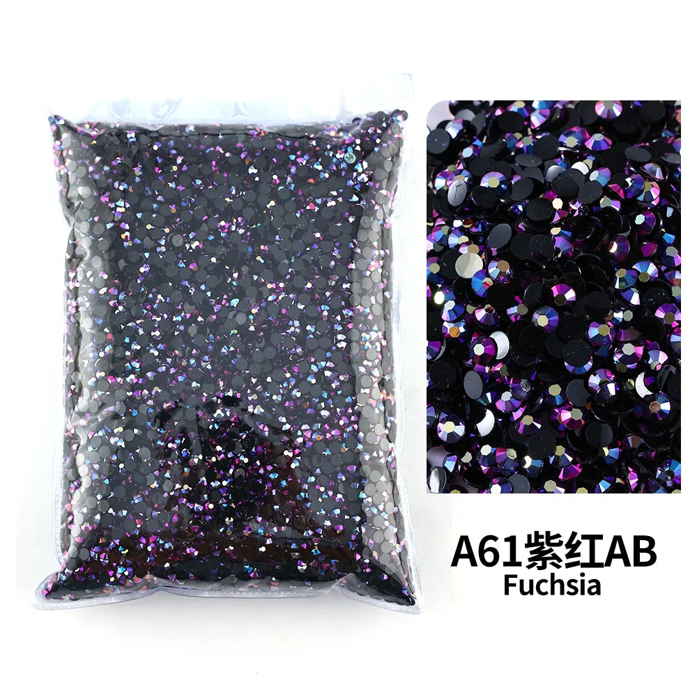 Strass stenar resin olika Lila nyanser