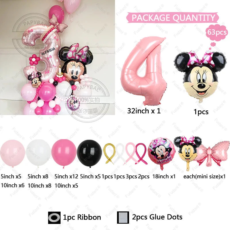Ballong kit Musse pigg