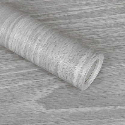Dekor plast Ljusgrå trä imitation