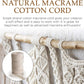 Macrame cotton cord
