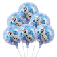 6st set Ballonger med Frost