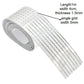 Glass mirror mosaic self-adhesive