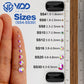 Strass stenar Metallic Fuschia
