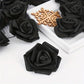Larger foam roses