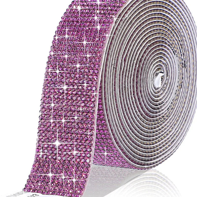 Strass tejp 18st olika färgval