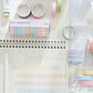 10-pack of paper tape in different colors