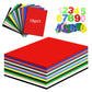 Självhäftande foam papper med glitter