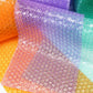 Bubbelplast med hjärtan