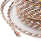 Striped cotton string