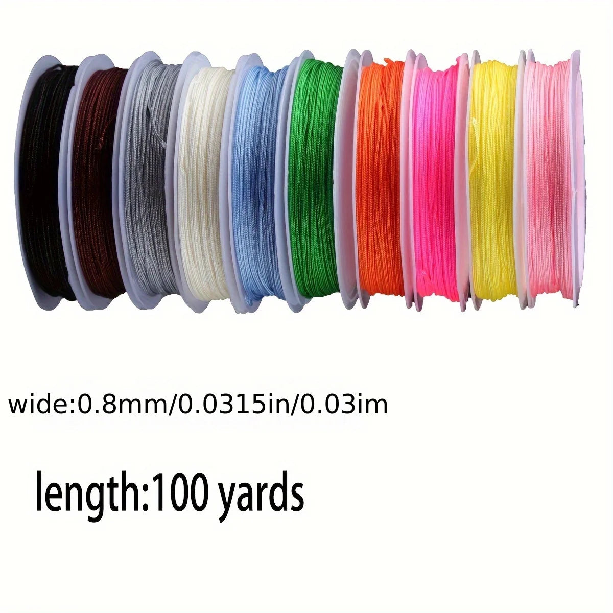 10st rullar nylon tråd