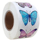 Stickers with butterflies