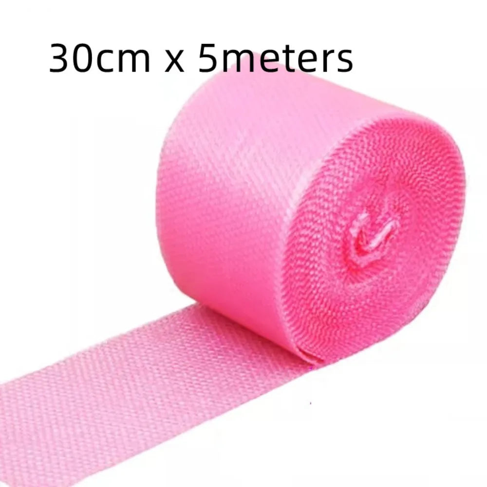 Rosa Bubbelplast med hjärtan