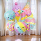 7-pack ballonger med godis& glass