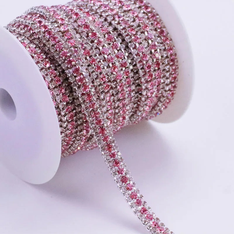 Bredare strass kedja