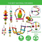 16-pack of bird decor/toys