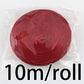 10M velvet ribbon with glitter