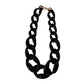 Fashion halsband grov bred akryl kedja