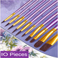 10-pack of paint brushes 