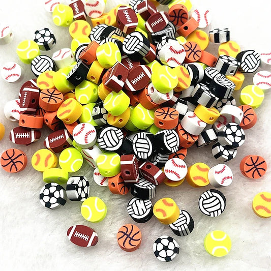 Pärlor polymer lera Bollar