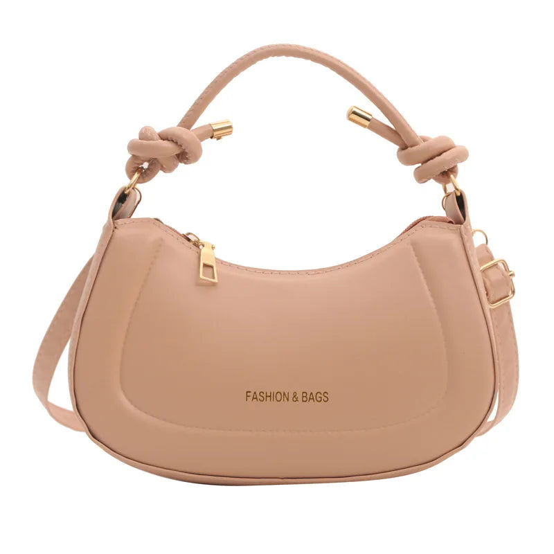 Trendy leather tote bag