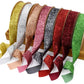 10M velvet ribbon with glitter