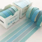 5-pack mönstrad scrapbooking tejp