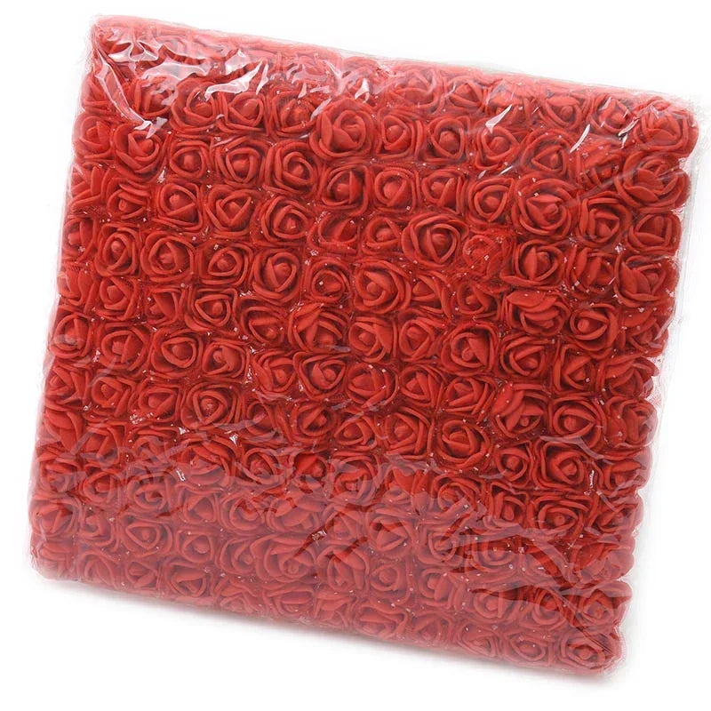 144 small foam roses