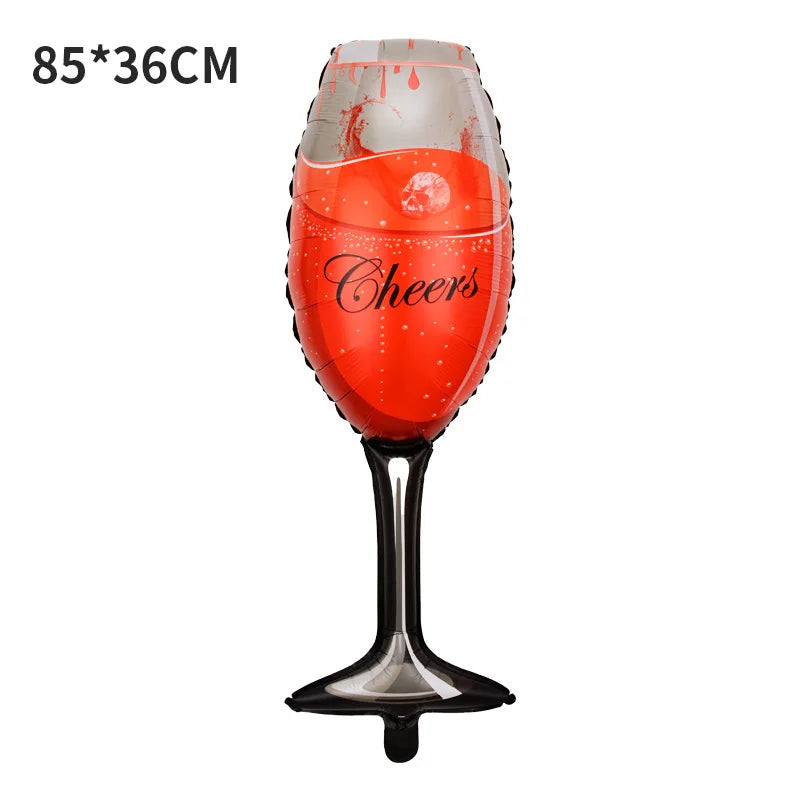 Stora Ballonger champagne flaskor