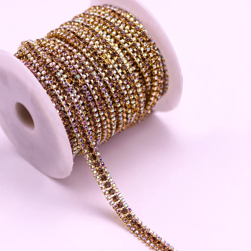 Bredare strass kedja