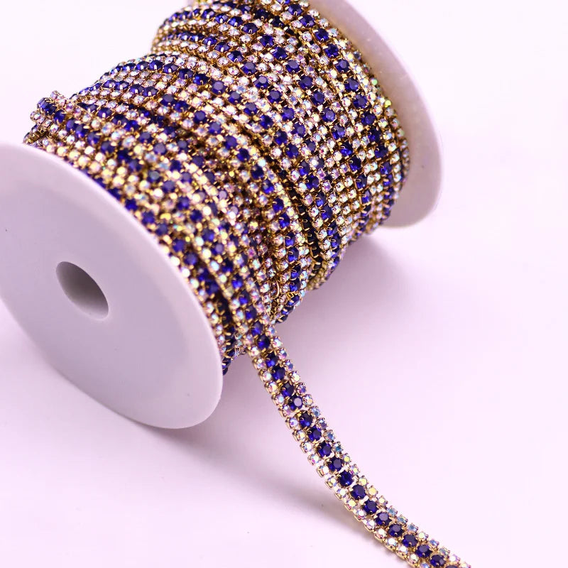Bredare strass kedja